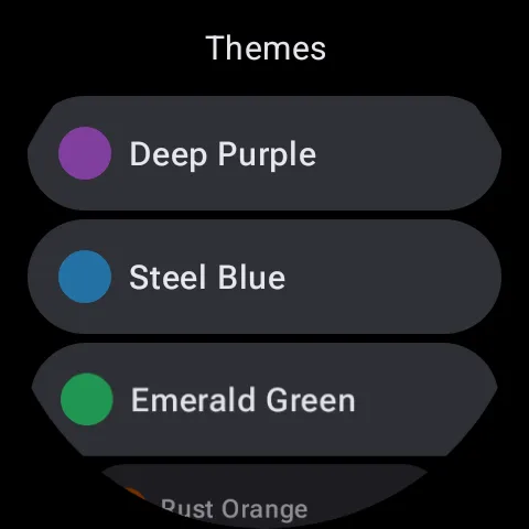 Blue Analogue Watch Face screenshot 8