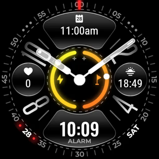 OMG 386 Hybrid Watch Face screenshot 25