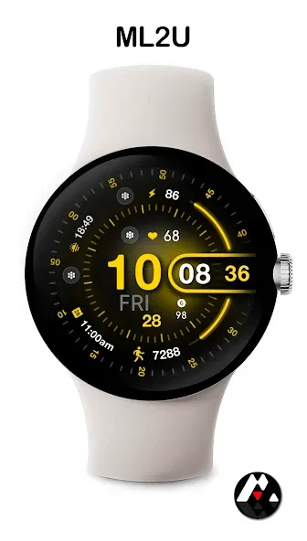 ML2U 220 Watch Face screenshot 5