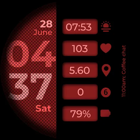 CC Digital 25 Watch Face screenshot 13