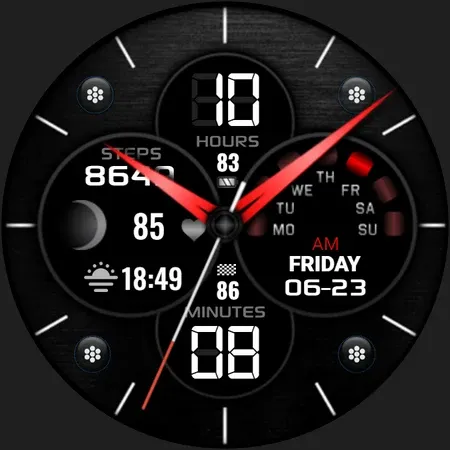 PW86 Analog Sharp Hands screenshot 34