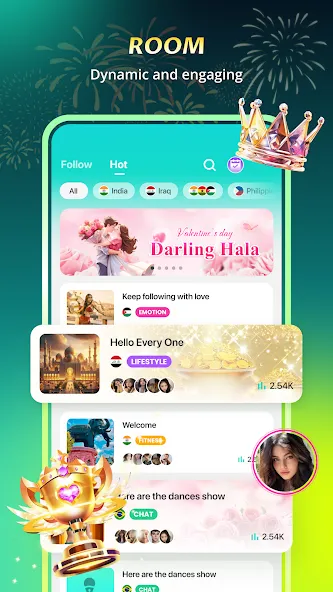 Hala Voice Chat Community screenshot 1