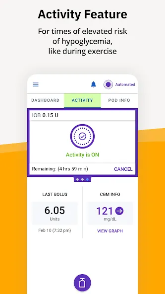 Omnipod® 5 App screenshot 3