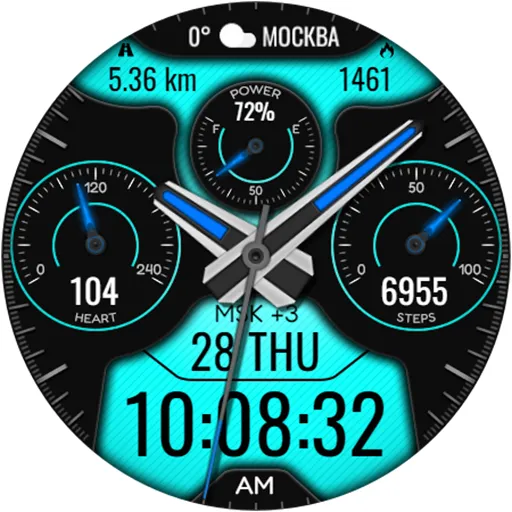 Hybrid KARATUN Watch face screenshot 22