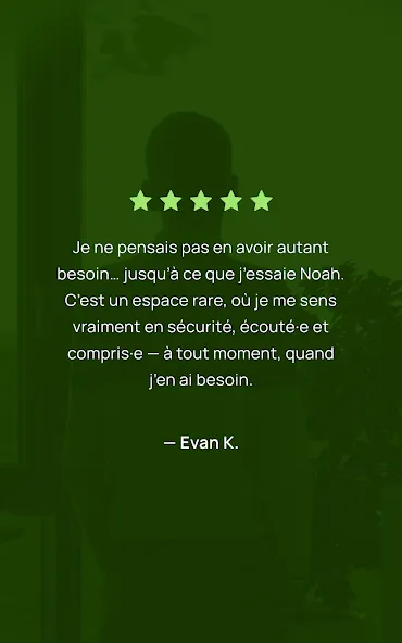 Noah – Votre Thérapeute IA screenshot 13