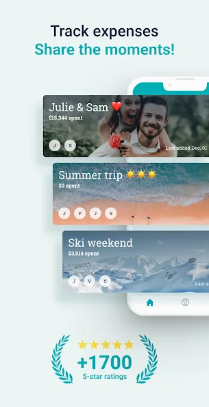 Sesterce – Share Expenses screenshot 1