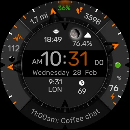 Digital Watch Face CRC094 screenshot 15