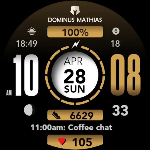 DM105 Futuristic Digital Watch screenshot 9