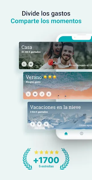 Sesterce – compartir gastos screenshot 1