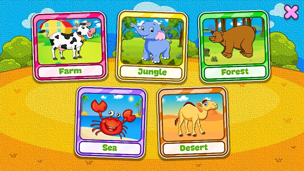 ぬりえと学習 - 動物 - 子供向けのゲーム screenshot 7