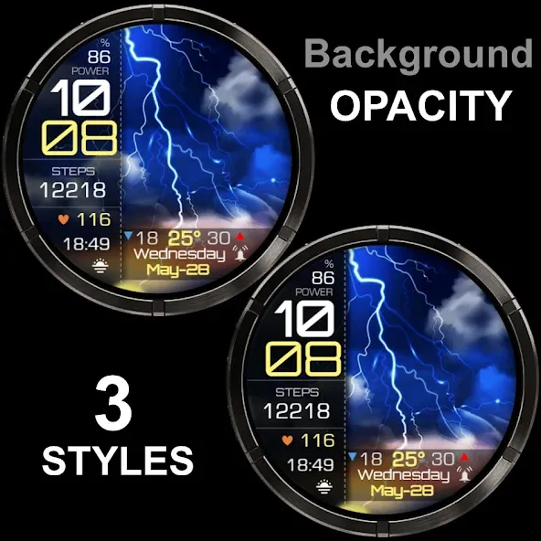 Animated Weather Minimal IW09 screenshot 6