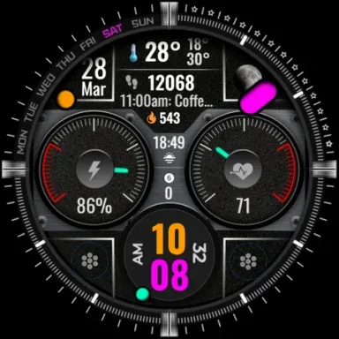iMDC 028 Watch Face screenshot 2
