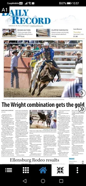 Ellensburg Daily Record screenshot 4