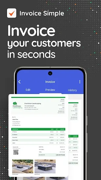 Invoice Simple: Invoice Maker screenshot 1