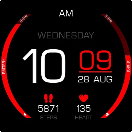 Key078 Minimalist Watch Face screenshot 27