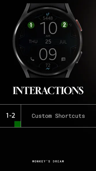 Dream 57 Futuristic Watch Face screenshot 8