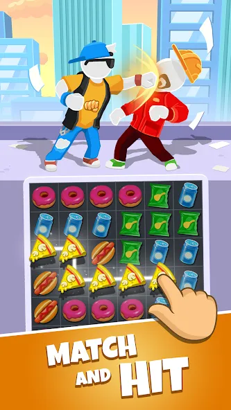 Match Hit - Puzzle Fighter screenshot 1