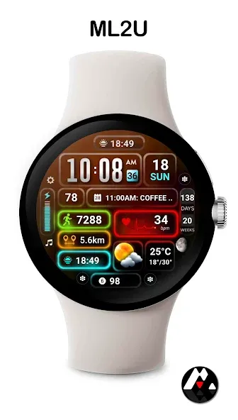 ML2U 251 Watch Face screenshot 4