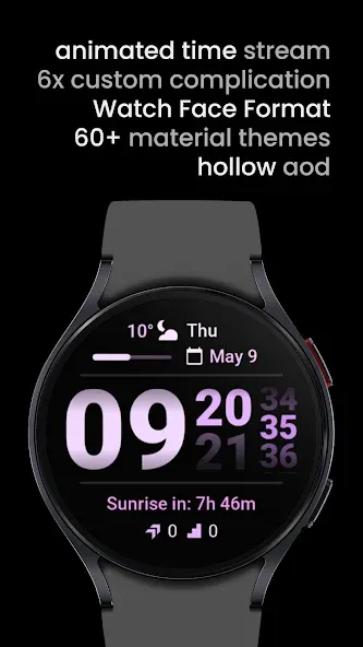Streamlined Watch Face screenshot 3
