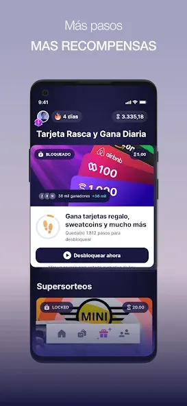 Podómetro de Sweatcoin screenshot 3