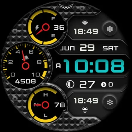 Ballozi AERONOX - Digital Face screenshot 16
