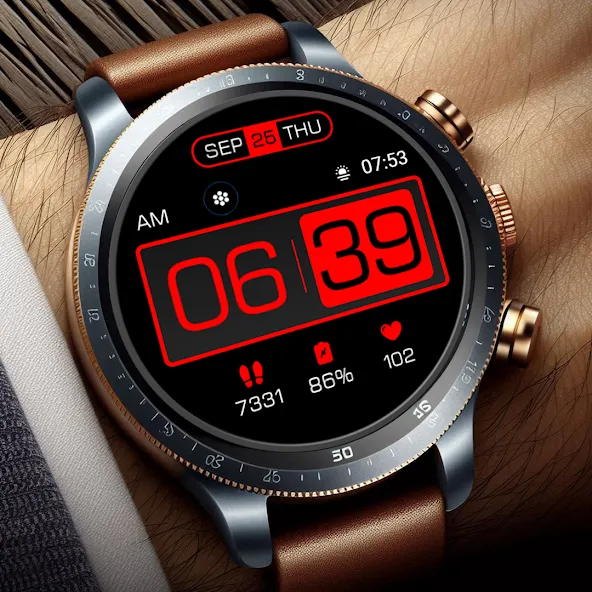 Key WF83 Digital Classic Watch screenshot 4