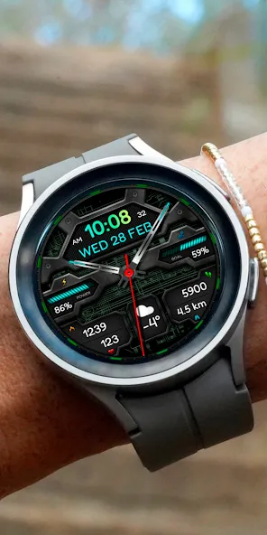 Hybrid VOLTAN URX96 Watch face screenshot 5