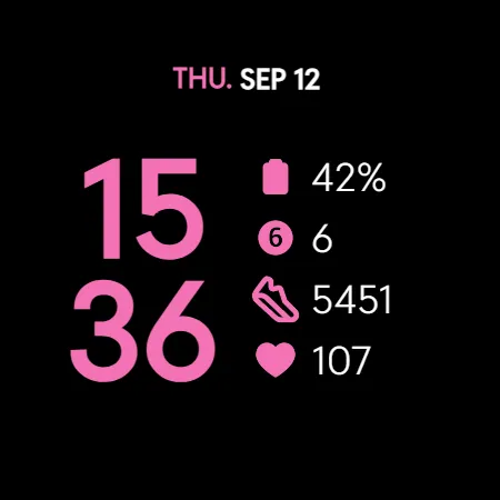 Pixel Watch Face 2 screenshot 27
