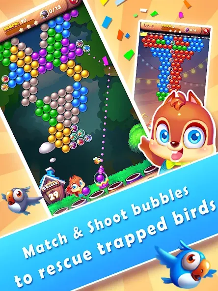 Bubble Bird Rescue 2 - Shoot! screenshot 16