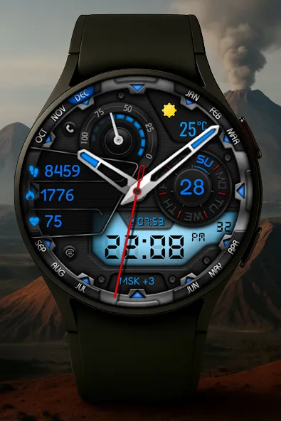 Finter Hybrid Watch Face screenshot 7