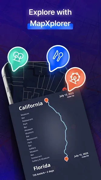 MapXplorer: Navigation, Radar screenshot 6