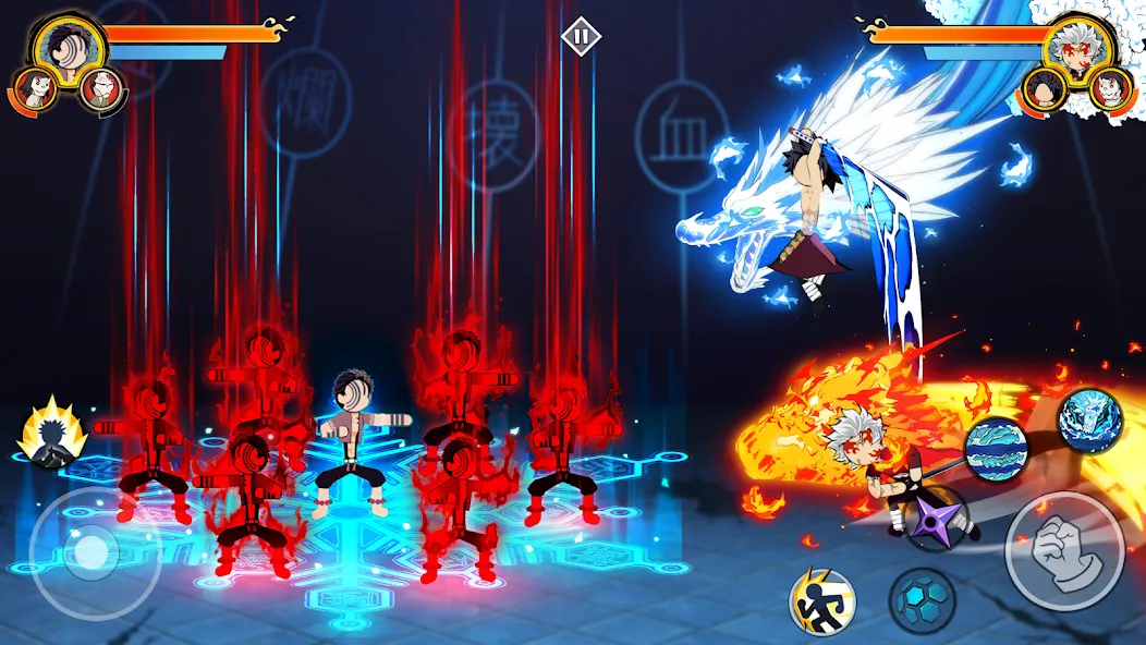 Stickman Demon Fight Warrior screenshot 1