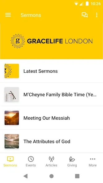 GraceLife London Church App screenshot 1