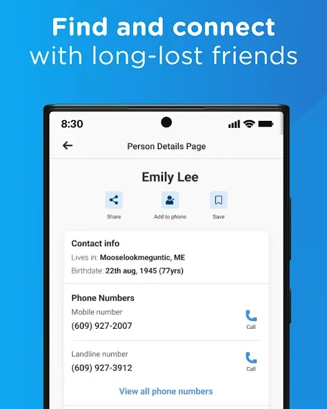 Whitepages - Find People screenshot 4