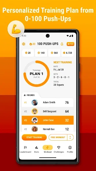 Push Up Counter and Tracker screenshot 2
