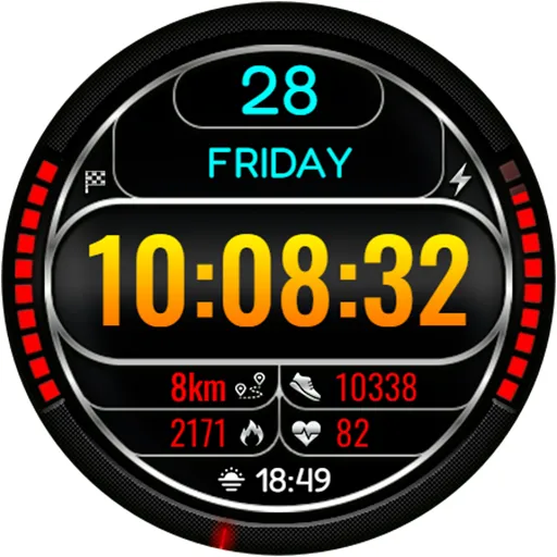 Digital Dong 01 Watch face screenshot 18