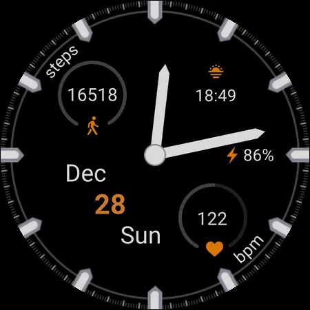 Elemental Clock Watch Face screenshot 12