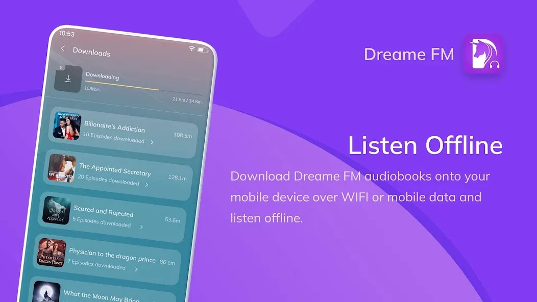 Dreame FM - Audiobooks & Story screenshot 11