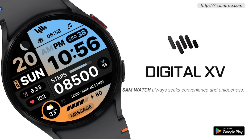 SamWatch Digital XV screenshot 1