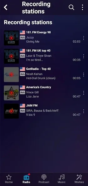 Audials Play: Radio & Podcasts screenshot 4