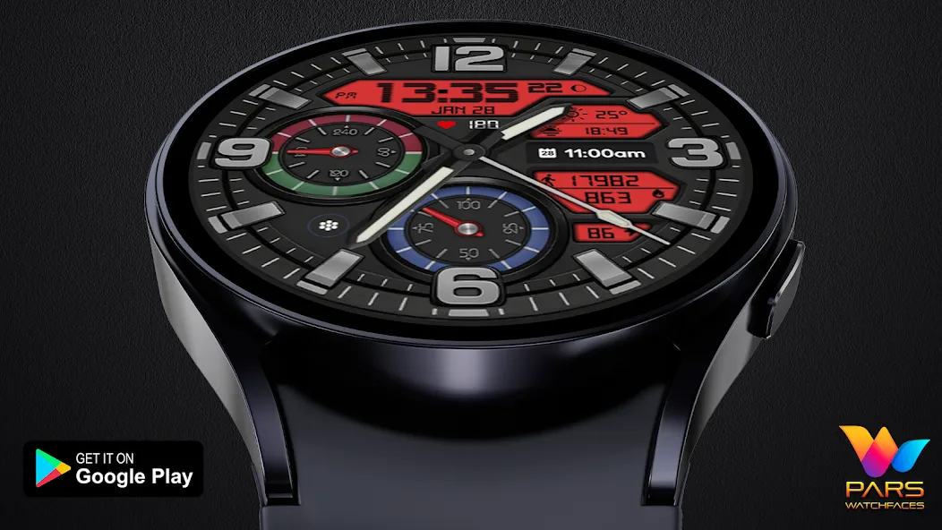 Vectora One Hybrid Watch Face screenshot 4