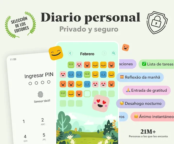 Daylio Diario: Diario Personal screenshot 1