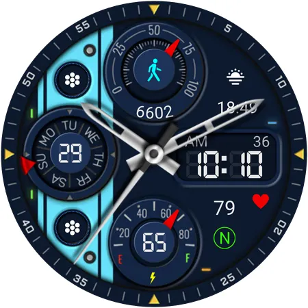 DB065 Kinetic Boost Watch Face screenshot 27