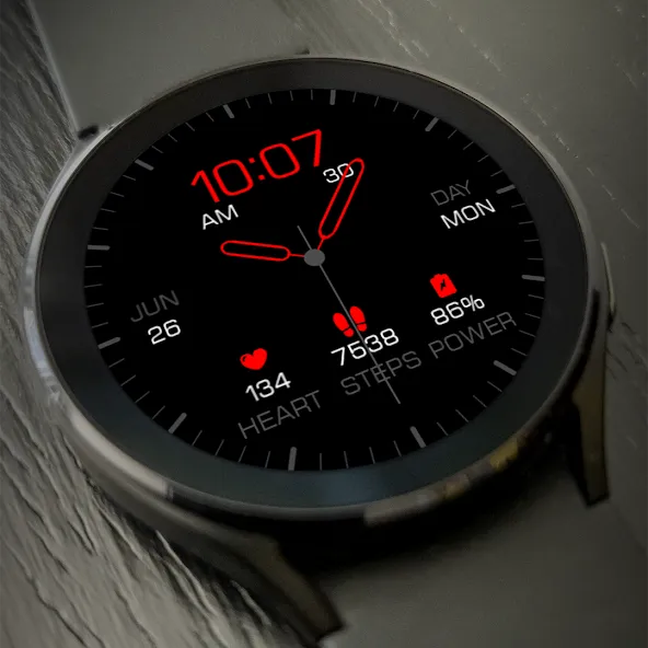Key067 Analog Watch Face screenshot 2