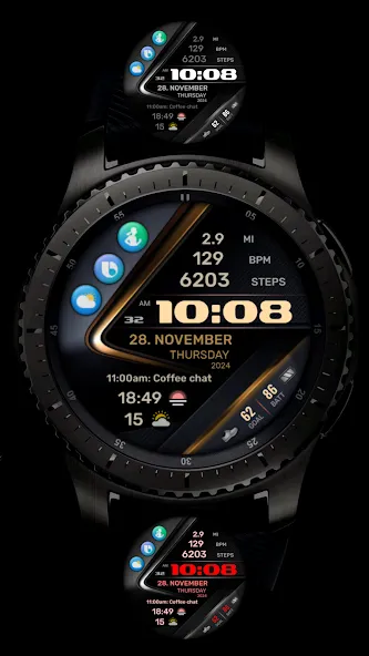 PW105 Universal Watch Face screenshot 28