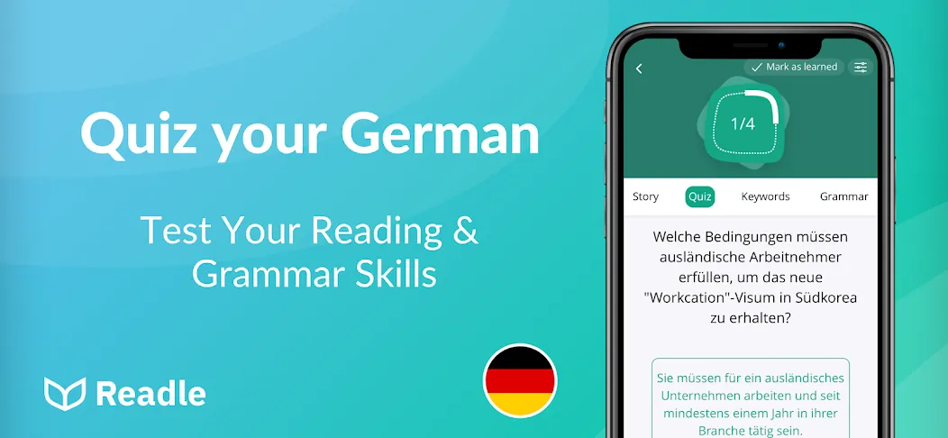 Readle - Easy Deutsch lernen screenshot 3