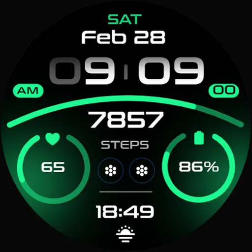 OMG 439 - Digital Watch Face screenshot 26