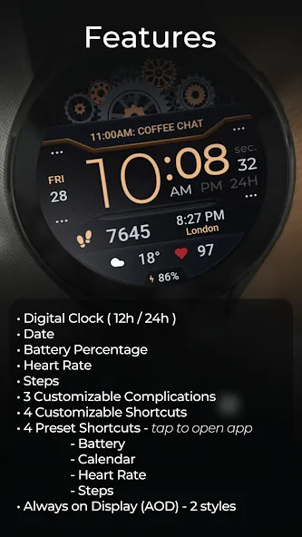TVV05 Elegant Gears - Animated screenshot 3