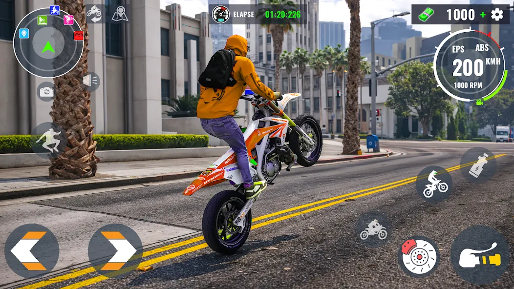 Extreme Bike Stunt Wheelie Pro screenshot 2