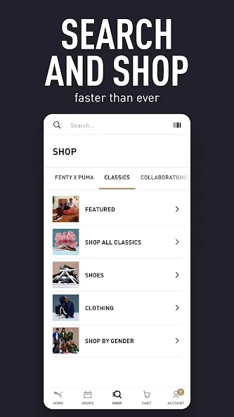 PUMA | Clothes & Shoes App screenshot 5